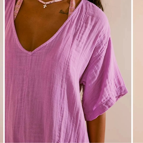 Free People Free est So Lively Mini Romper, Size M - Picture 2 of 6